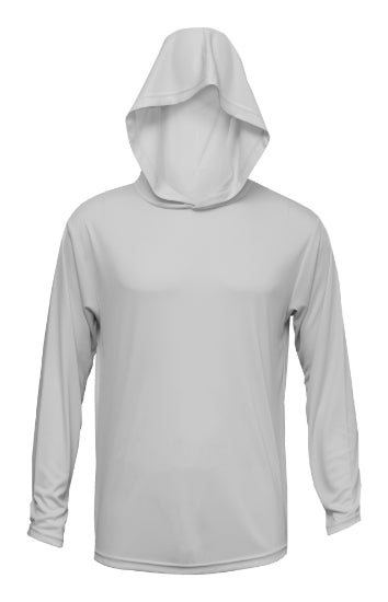 Custom UV Hoodie - Adult UPF50 Hooded Shirt with Custom Printing
