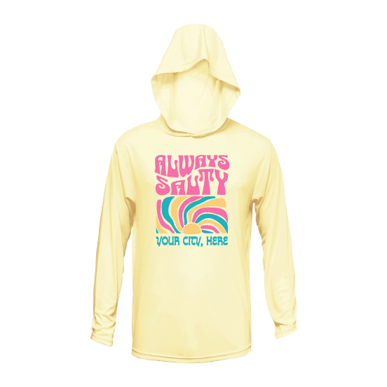 Kids Always Salty - UPF50 Sun Protection Beach Shirt