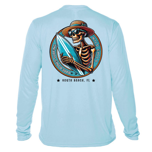 Kids Bone Surfer - UPF50 Sun Protection Shirt