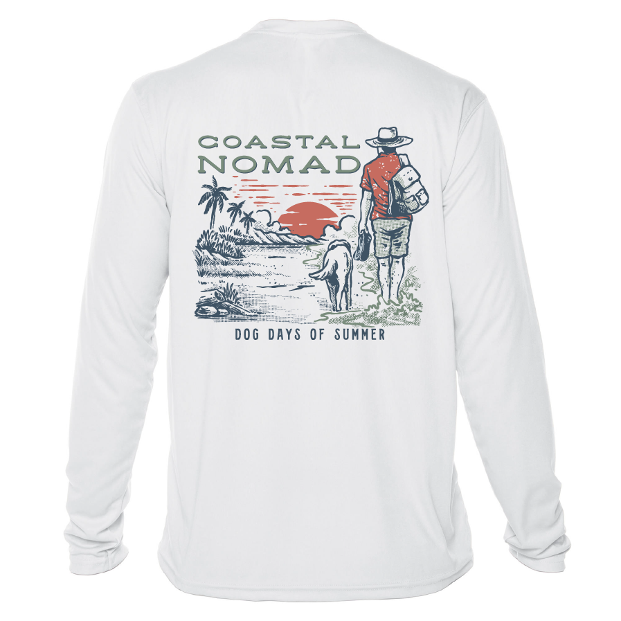 Dog Days - Men UPF50 Sun Protection Graphic Tee