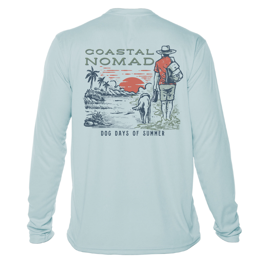 Dog Days - Men UPF50 Sun Protection Graphic Tee