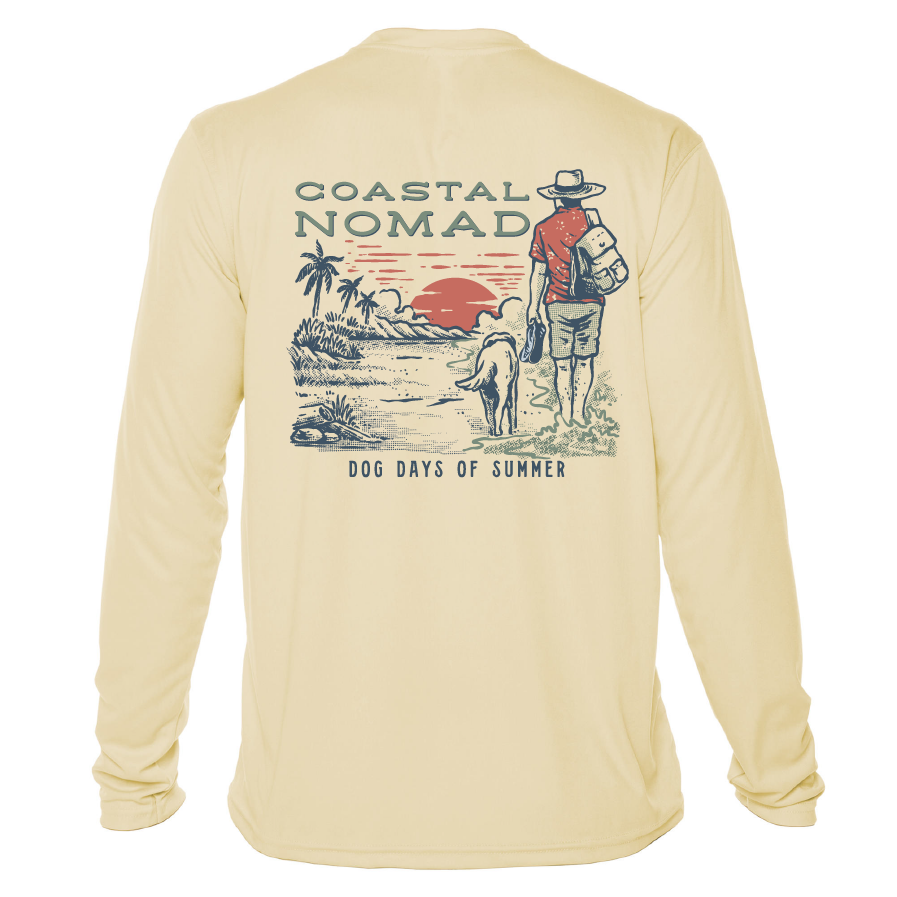 Dog Days - Men UPF50 Sun Protection Graphic Tee