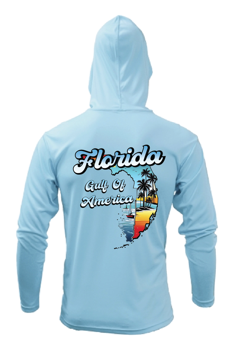 Gulf of America Palm - UPF50 Sun Protection Dryfit Shirt