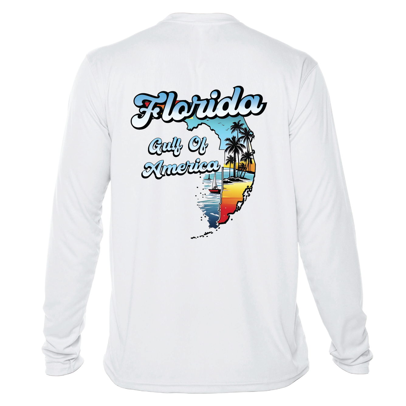 Gulf of America Palm - UPF50 Sun Protection Dryfit Shirt