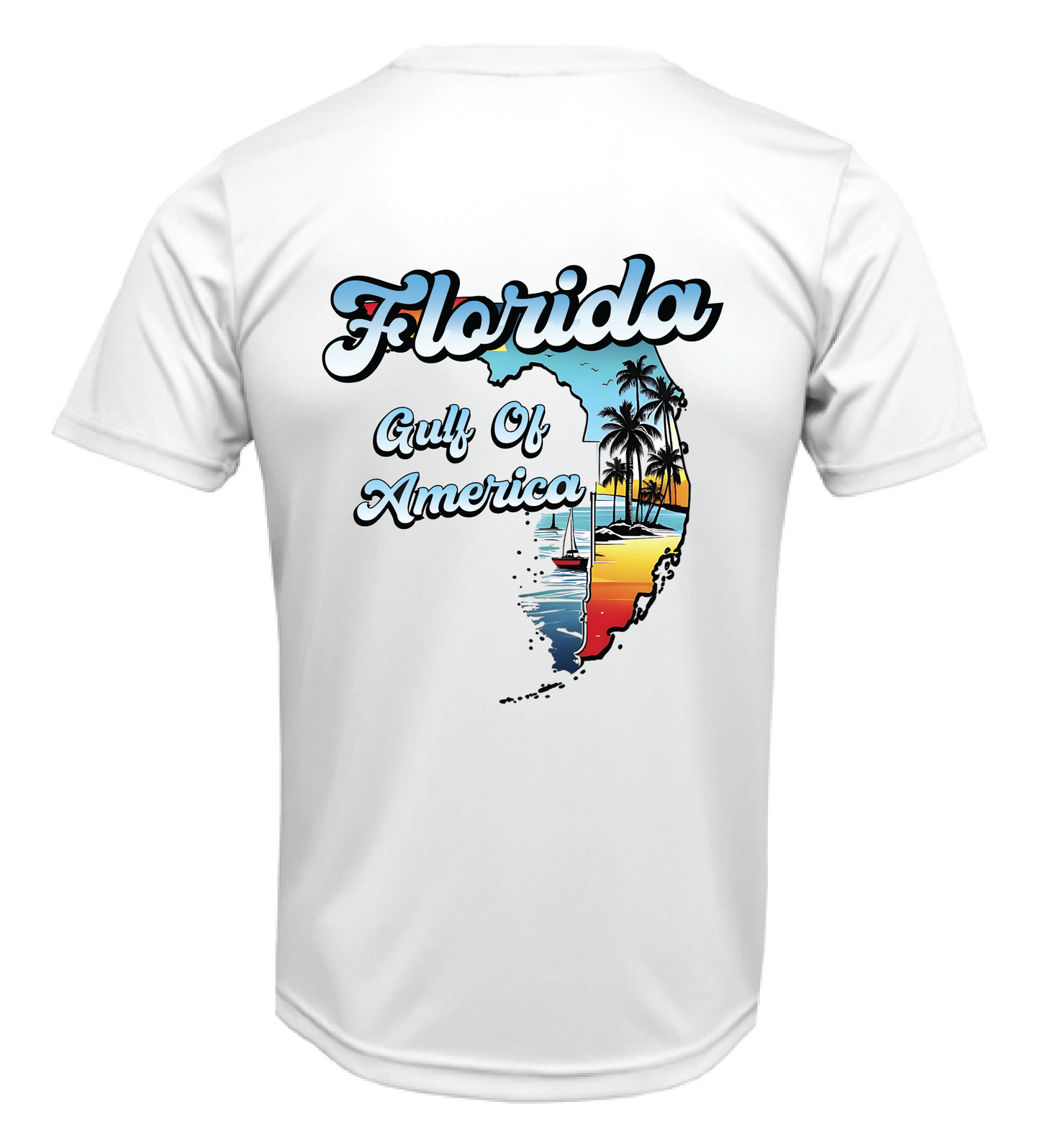 Gulf of America Palm - UPF50 Sun Protection Dryfit Shirt