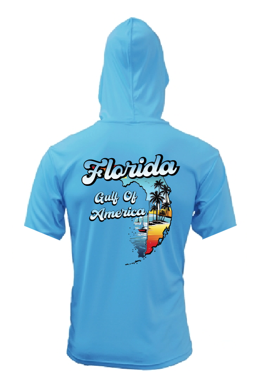 Gulf of America Palm - UPF50 Sun Protection Dryfit Shirt