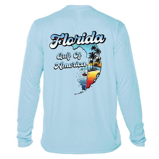 Gulf of America Palm - UPF50 Sun Protection Dryfit Shirt