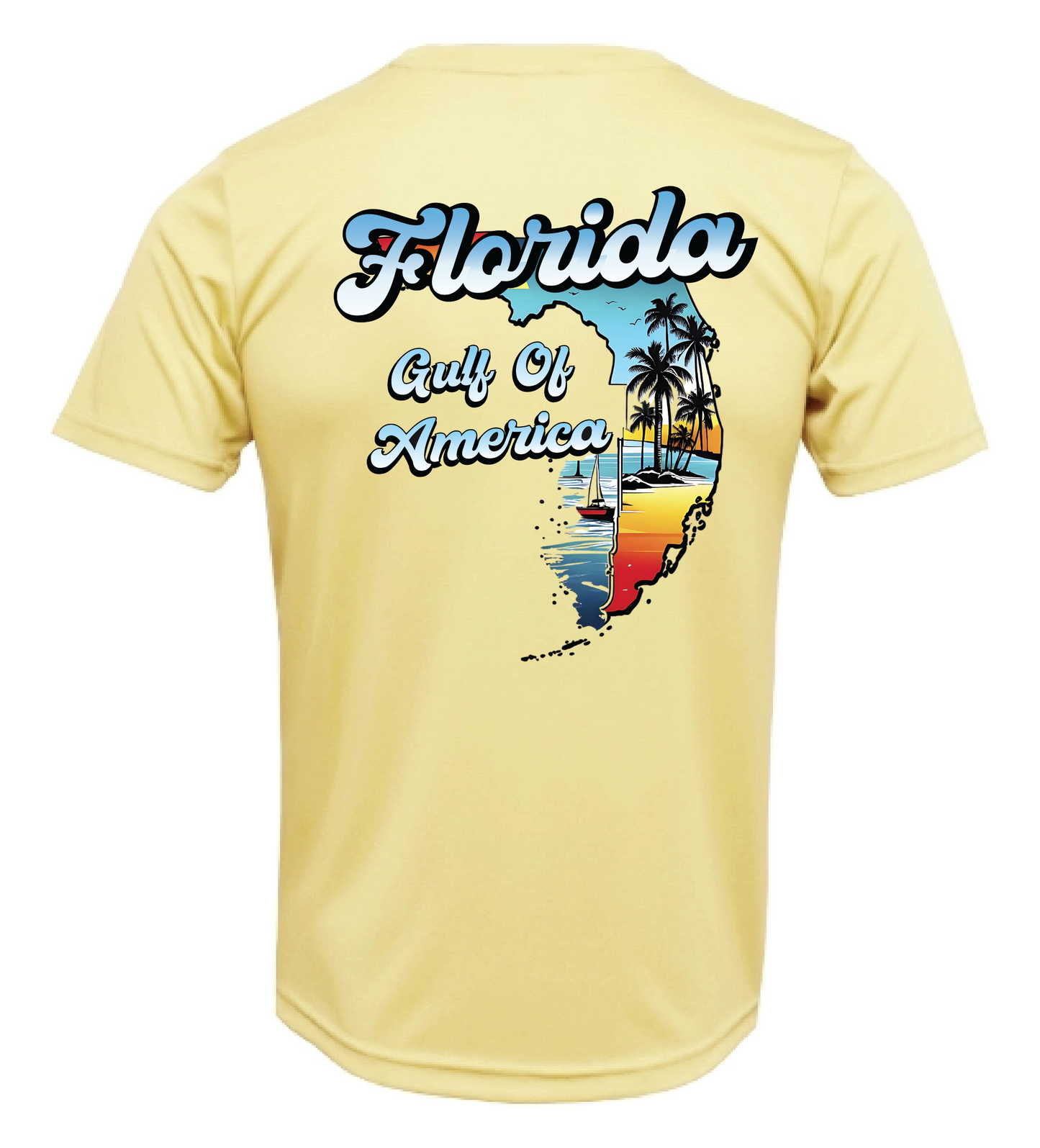 Gulf of America Palm - UPF50 Sun Protection Dryfit Shirt