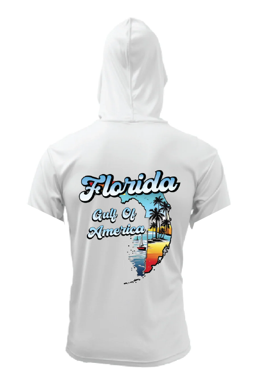 Gulf of America Palm - UPF50 Sun Protection Dryfit Shirt