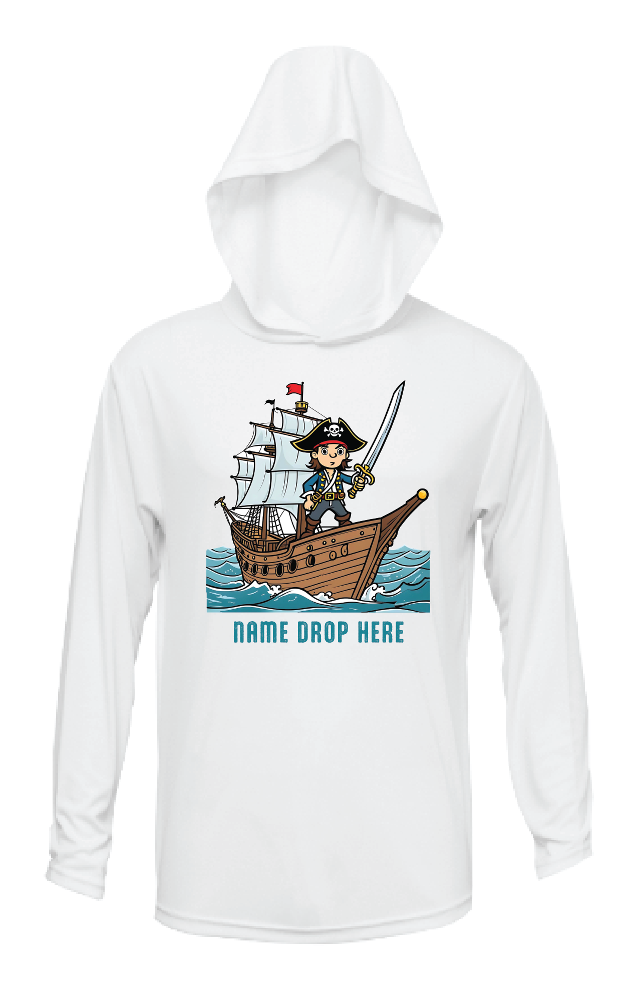 Toddler Lil Pirate - UPF50 Sun Protection Shirt