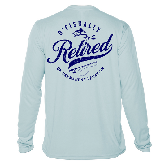 O'Fishally Retired Sun Shirt - UPF50 Graphic Tee