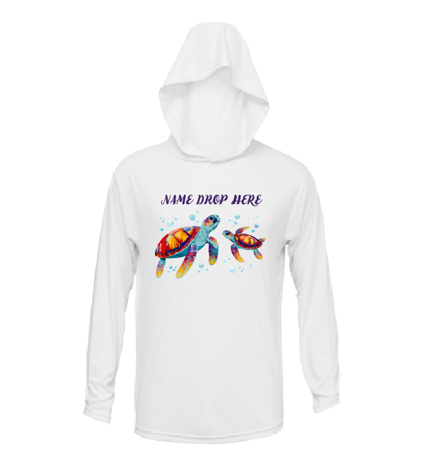 Toddler Sea Turtle - UPF50 Sun Protection Beach Shirt