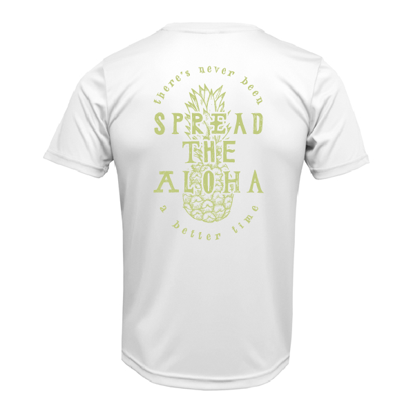 Spread Aloha - Men UPF50 Sun Protection Graphic Tee