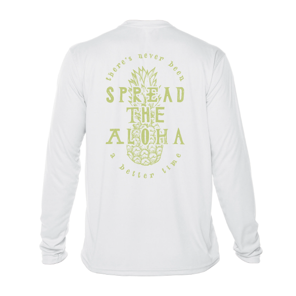 Spread Aloha - Men UPF50 Sun Protection Graphic Tee