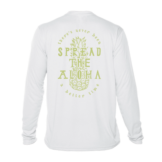 Spread Aloha - Men UPF50 Sun Protection Graphic Tee