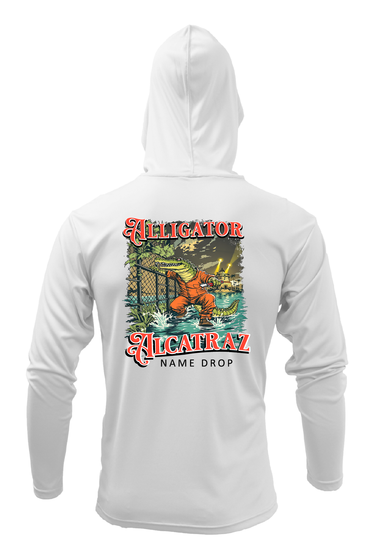 Alligator Alcatraz - UPF50 Sun Protection Dryfit Shirt