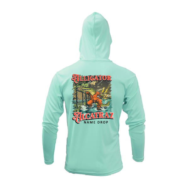 Alligator Alcatraz - UPF50 Sun Protection Dryfit Shirt