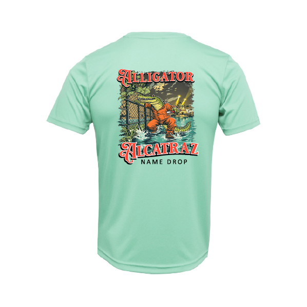 Alligator Alcatraz - UPF50 Sun Protection Dryfit Shirt