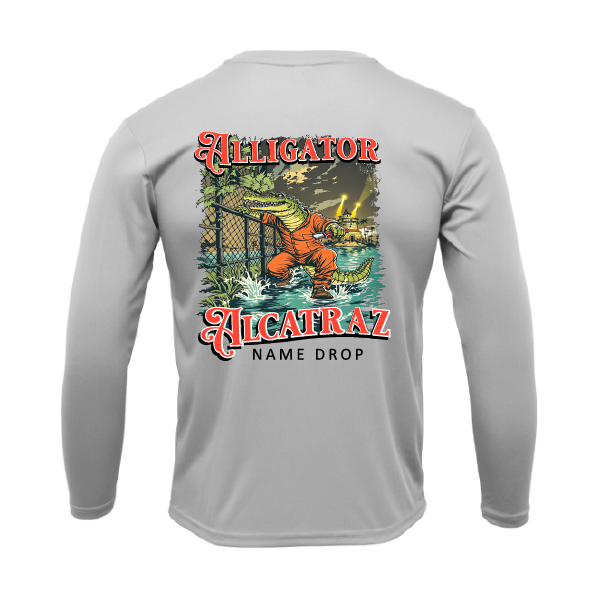 Alligator Alcatraz - UPF50 Sun Protection Dryfit Shirt