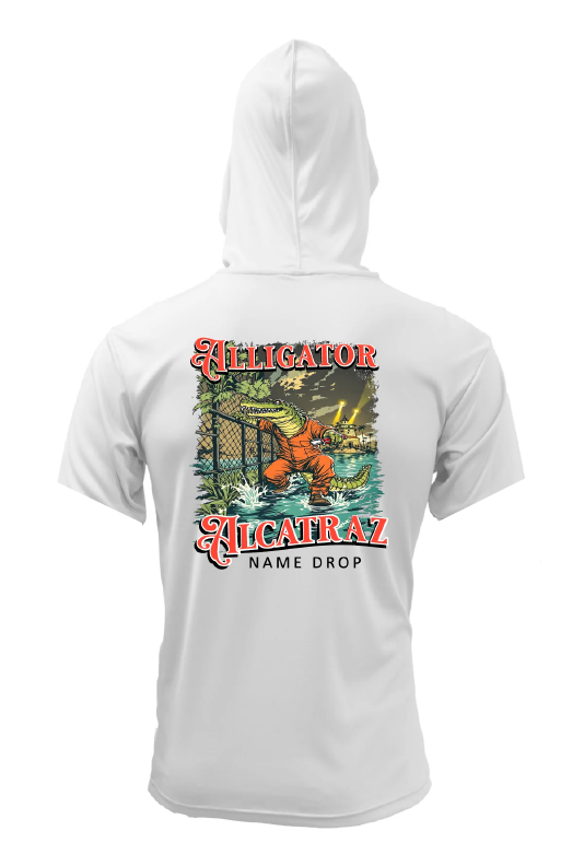 Alligator Alcatraz - UPF50 Sun Protection Dryfit Shirt