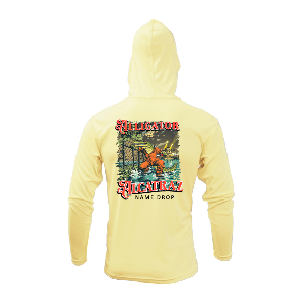 Alligator Alcatraz - UPF50 Sun Protection Dryfit Shirt
