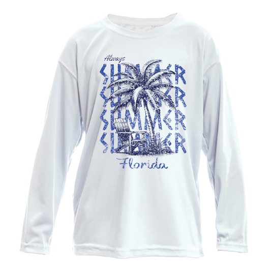 Kids Always Summer - UPF50 Sun Protection Beach Shirt