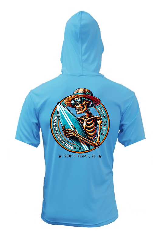 Kids Bone Surfer - UPF50 Sun Protection Shirt