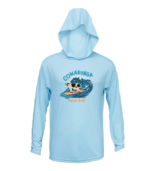 Toddler Cowabunga Toddler Shirt - UPF50 Sun Protection Shirt