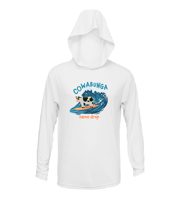 Toddler Cowabunga Toddler Shirt - UPF50 Sun Protection Shirt