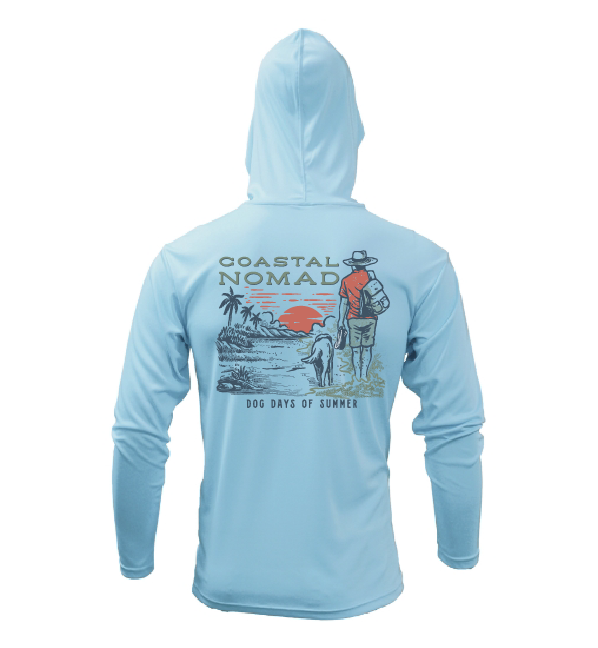 Dog Days - Men UPF50 Sun Protection Graphic Tee