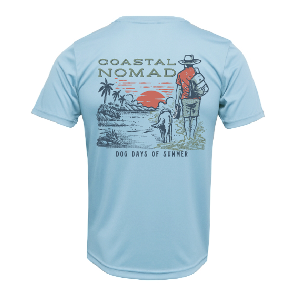 Dog Days - Men UPF50 Sun Protection Graphic Tee