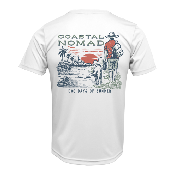 Dog Days - Men UPF50 Sun Protection Graphic Tee
