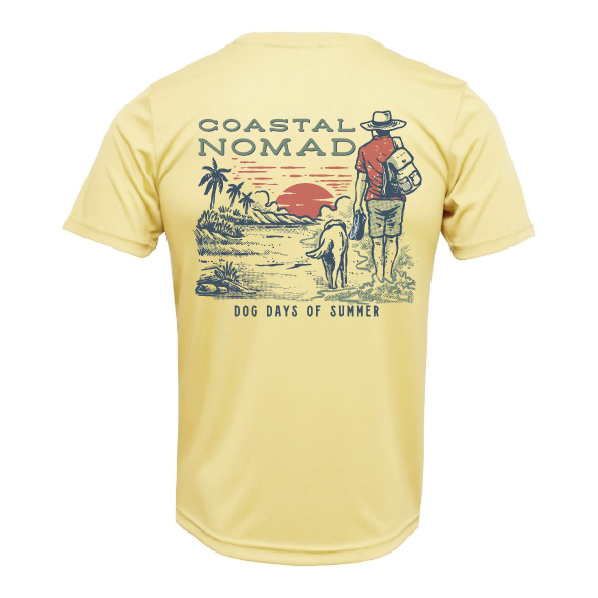 Dog Days - Men UPF50 Sun Protection Graphic Tee