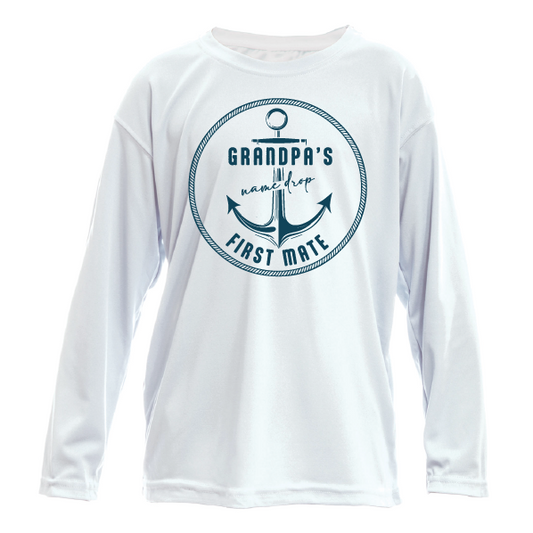 Kids First Mate - UPF50 Sun Protection Beach Shirt