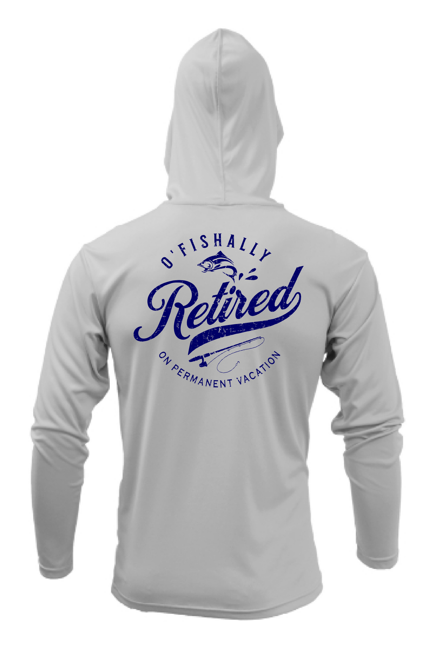 O'Fishally Retired Sun Shirt - UPF50 Graphic Tee