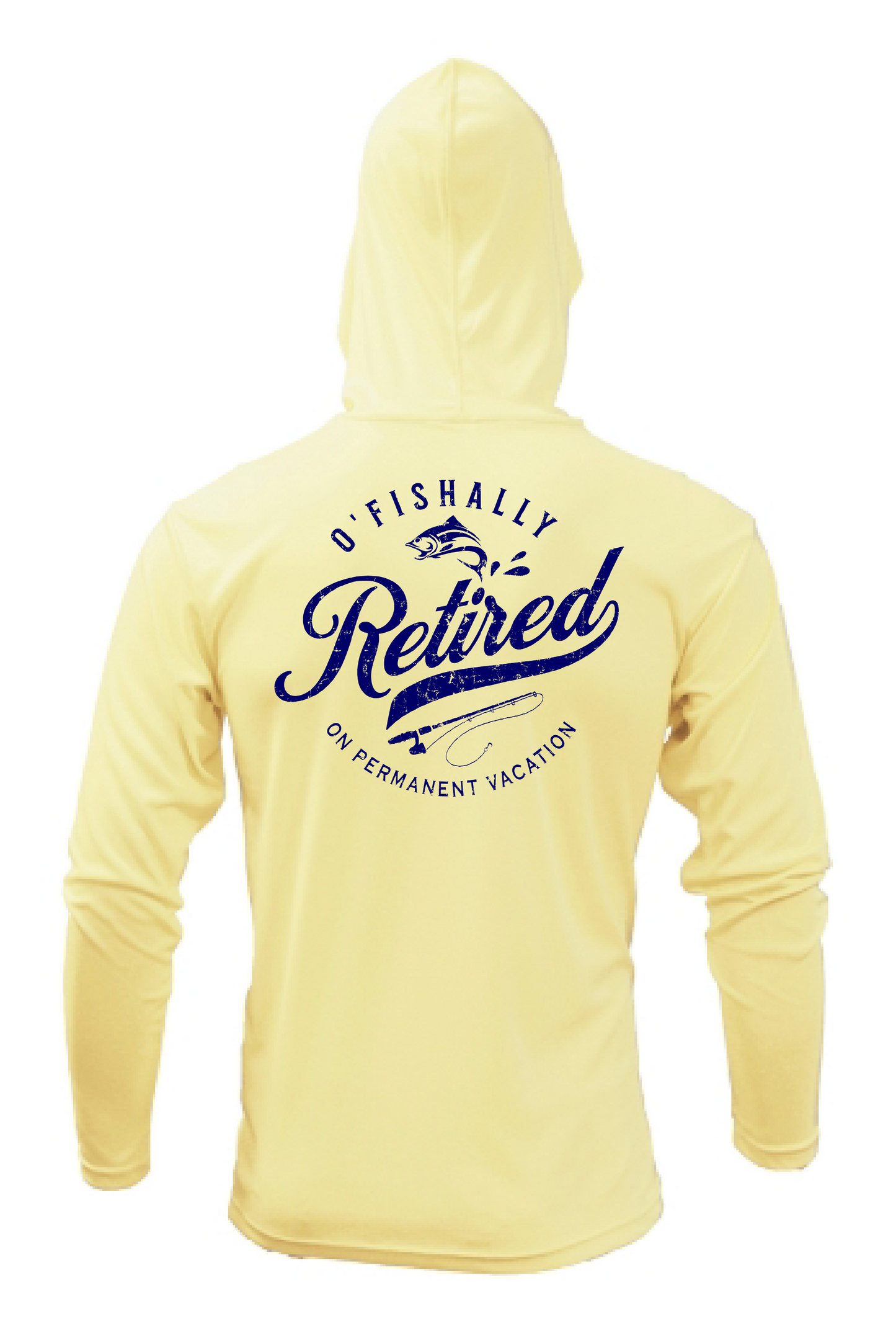 O'Fishally Retired Sun Shirt - UPF50 Graphic Tee