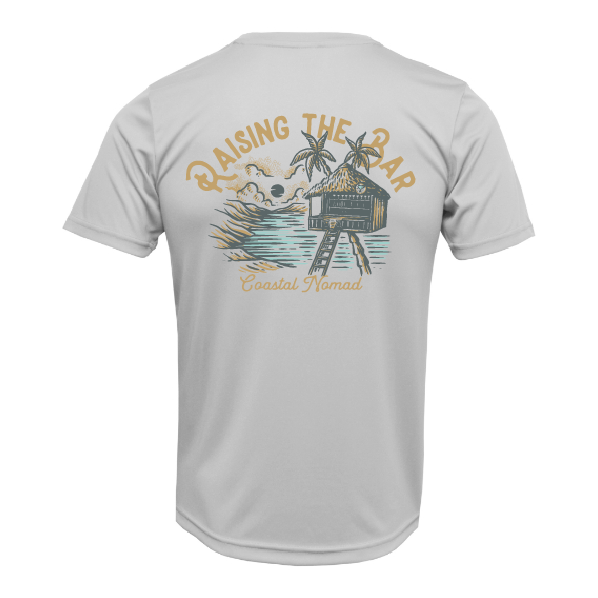 Raising the Bar - Men UPF50 Sun Protection Graphic Tee