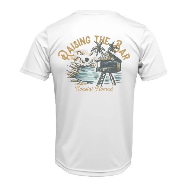 Raising the Bar - Men UPF50 Sun Protection Graphic Tee