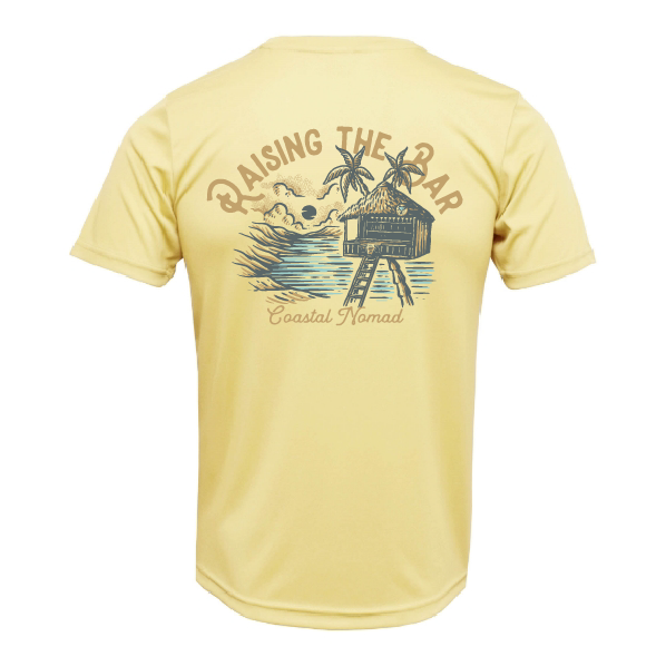 Raising the Bar - Men UPF50 Sun Protection Graphic Tee