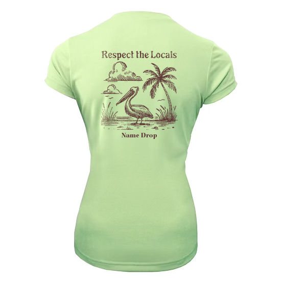 Respect the Locals Pelican - Women's UPF50 Sun Protection Shirt