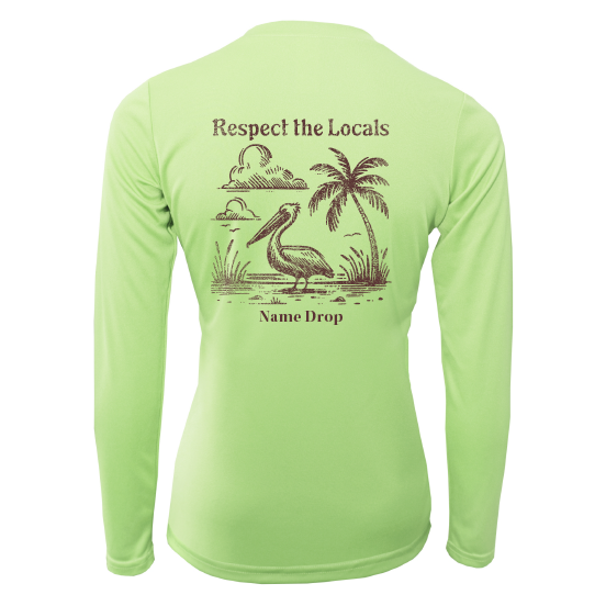 Respect the Locals Pelican - Women's UPF50 Sun Protection Shirt
