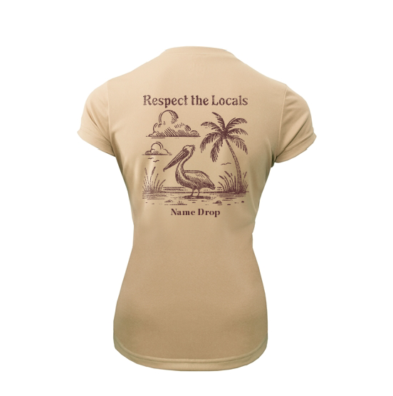 Respect the Locals Pelican - Women's UPF50 Sun Protection Shirt