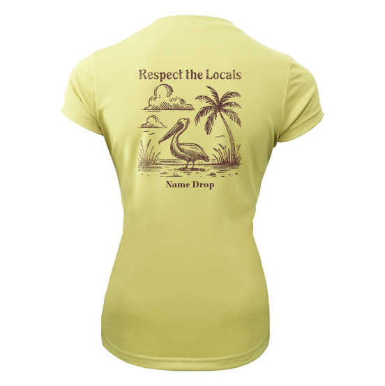 Respect the Locals Pelican - Women's UPF50 Sun Protection Shirt