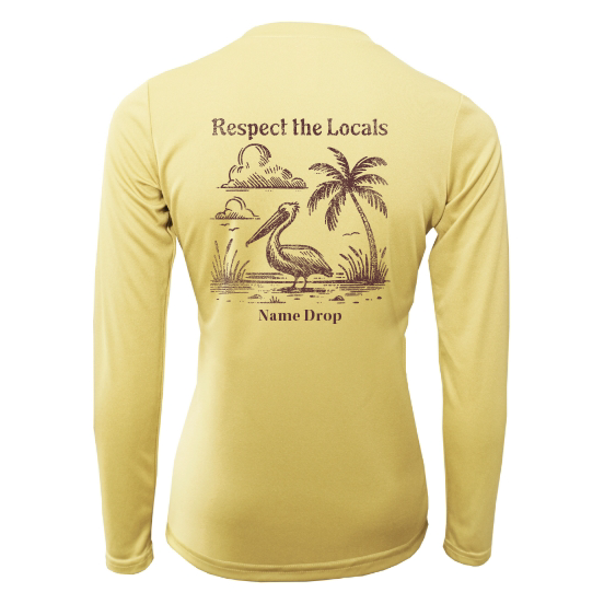 Respect the Locals Pelican - Women's UPF50 Sun Protection Shirt