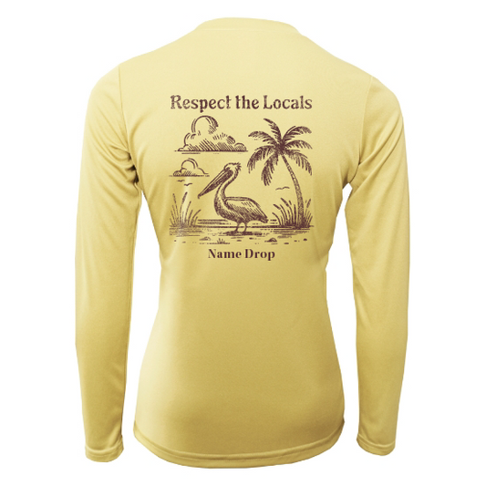 Respect the Locals Pelican - Women's UPF50 Sun Protection Shirt