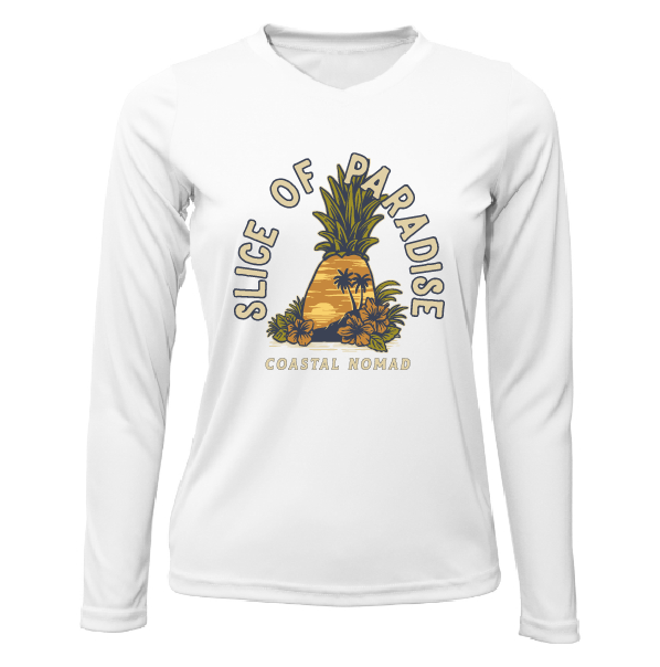 Slice of Paradise - Women UPF50 Sun Protection Graphic Tee