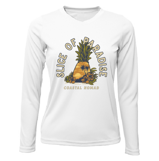 Slice of Paradise - Women UPF50 Sun Protection Graphic Tee
