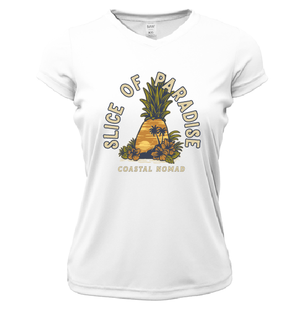 Slice of Paradise - Women UPF50 Sun Protection Graphic Tee