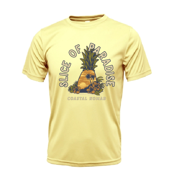 Slice of Paradise - Men UPF50 Sun Protection Graphic Tee