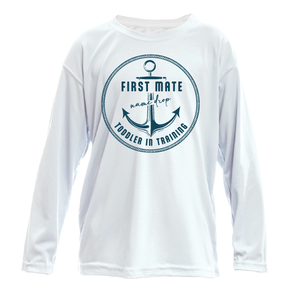 Toddler First Mate - UPF50 Sun Protection Beach Shirt